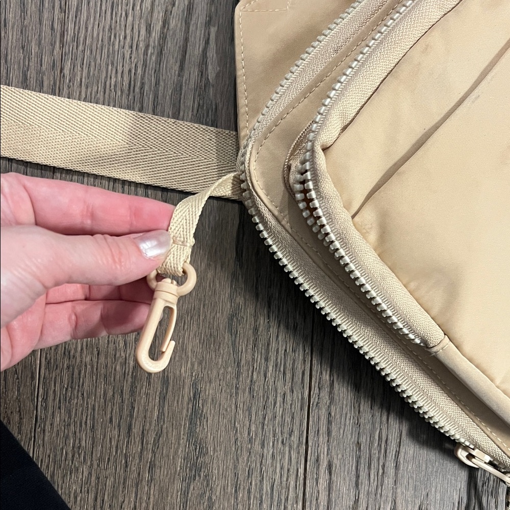 BEIS Beige Sport Sling Belt Bag - Picture 5 of 11